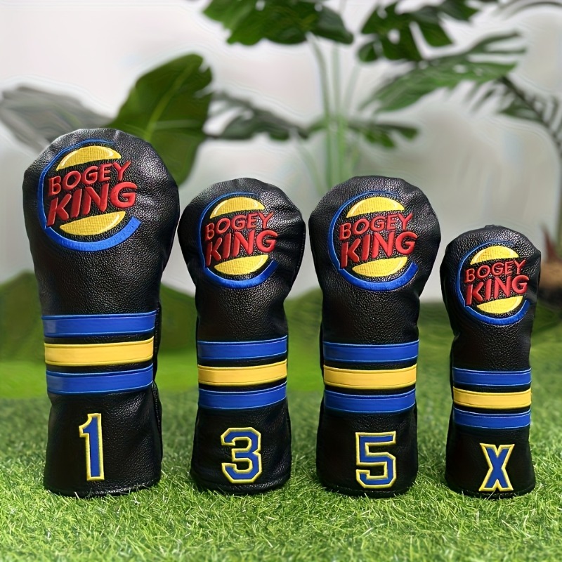 Golf Equipment Nearby - ファッショナブルなゴルフクラブヘッドカバー;ゴルフアクセサリー、防塵性と耐久性に優れた素材で作られており、最高の保護を提供します。