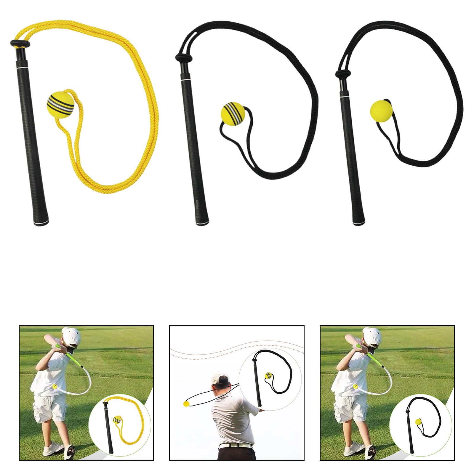 Golf Equipment For Beginners - ゴルフスイングトレーナー エラスティックロープ 練習補助具 姿勢矯正 ゴルフ用品 初心者スキル開発
