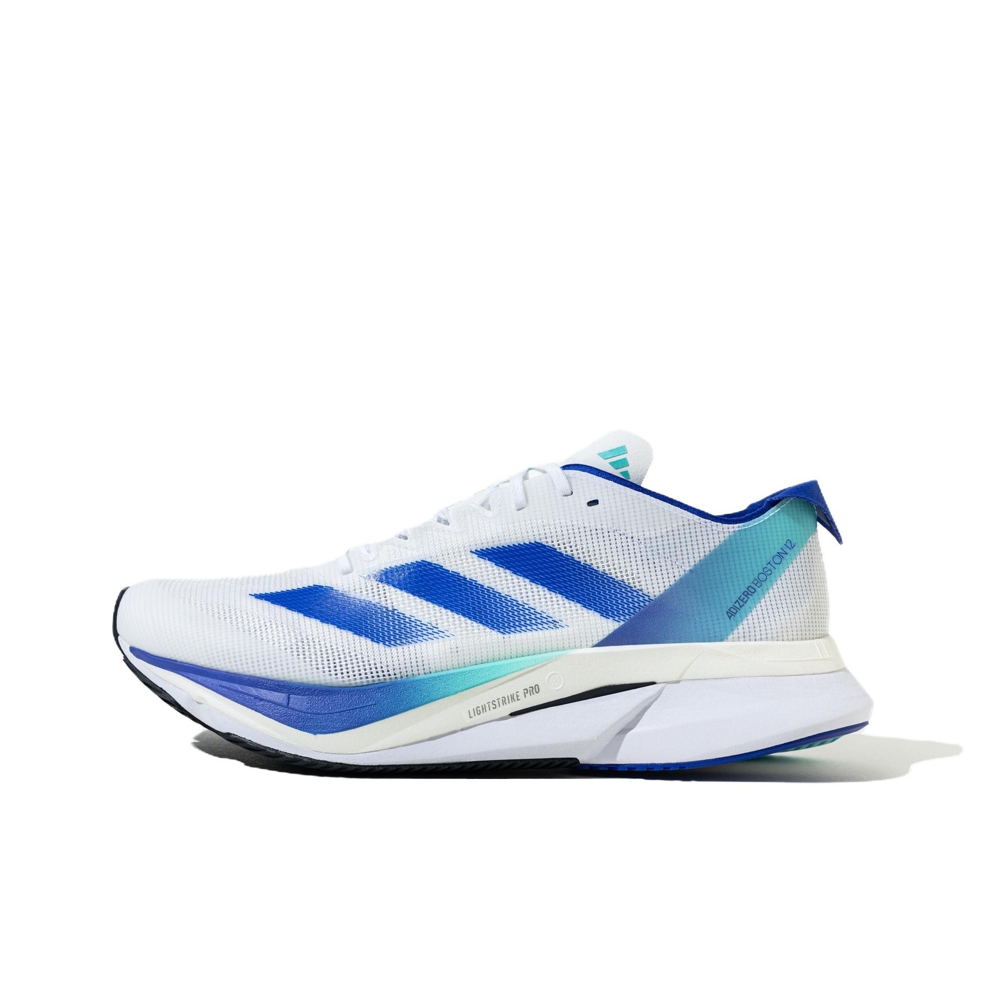 Adidas Shoes Adizero Boston 12 - アディダス アディゼロ ボストン 12 快適で軽量、クッション性があり、滑りにくく、耐摩耗性があり、サポート力のあるランニングシューズ JR2731
