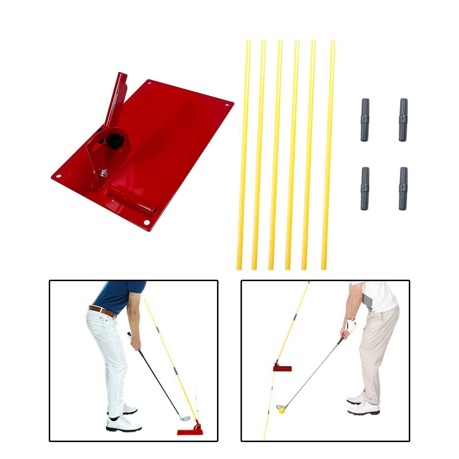 Alignment Stick Set - ゴルフアライメントスティックホルダーセット ゴルフトレーニング補助具 アクセサリー 調整可能