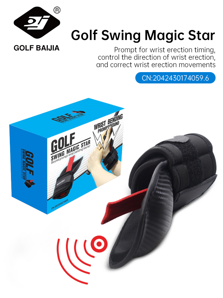 Alignment Stick Set - Baijia-ゴルフチッピング手首角度補正器、スイングトレーニングエイド、手首ブレース、すべてのゴルファーのためのトレーナー