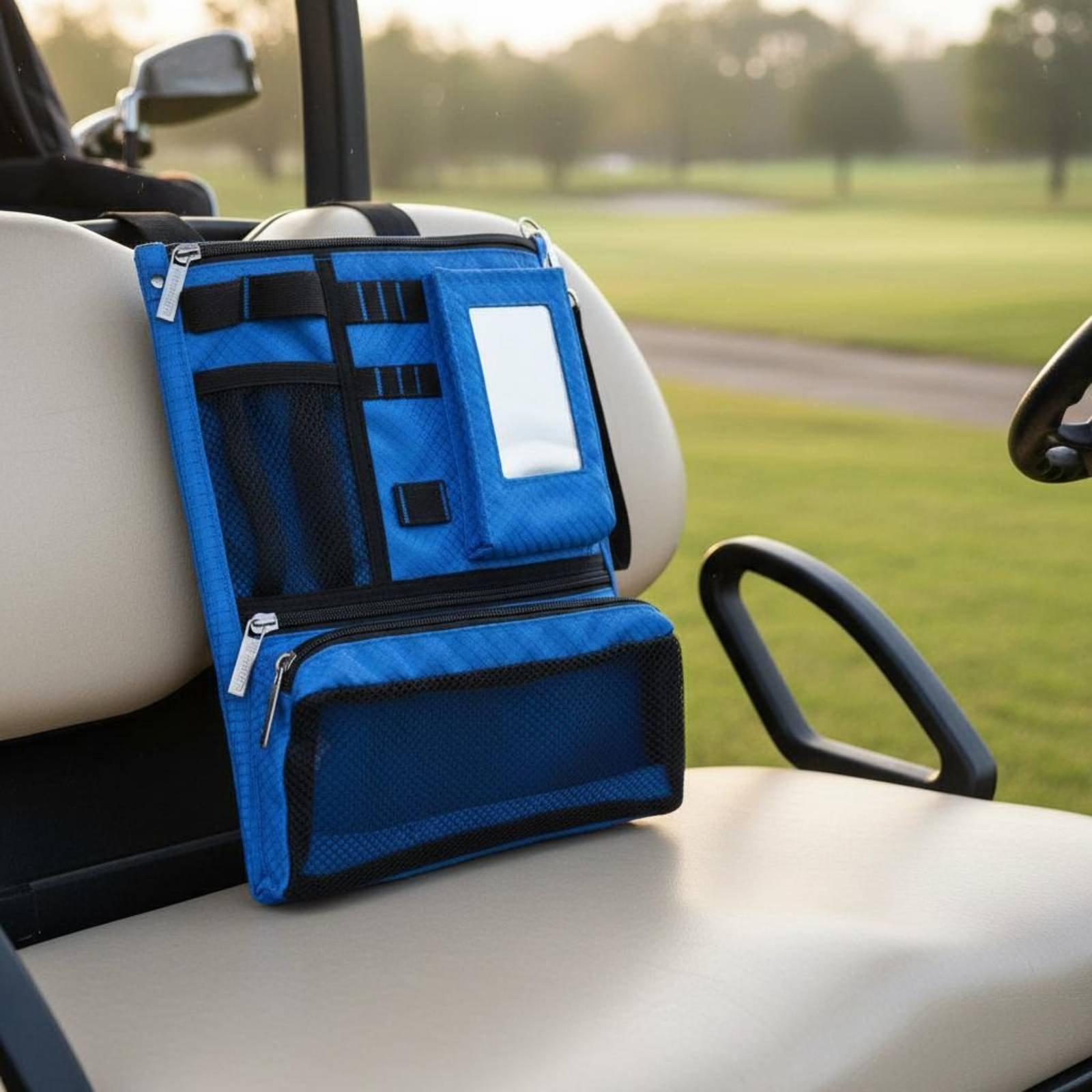 ゴルフ収納オーガナイザー 折りたたみ式ポーチ マルチジッパー - Golf Bag Stand Cart のレビューと価格