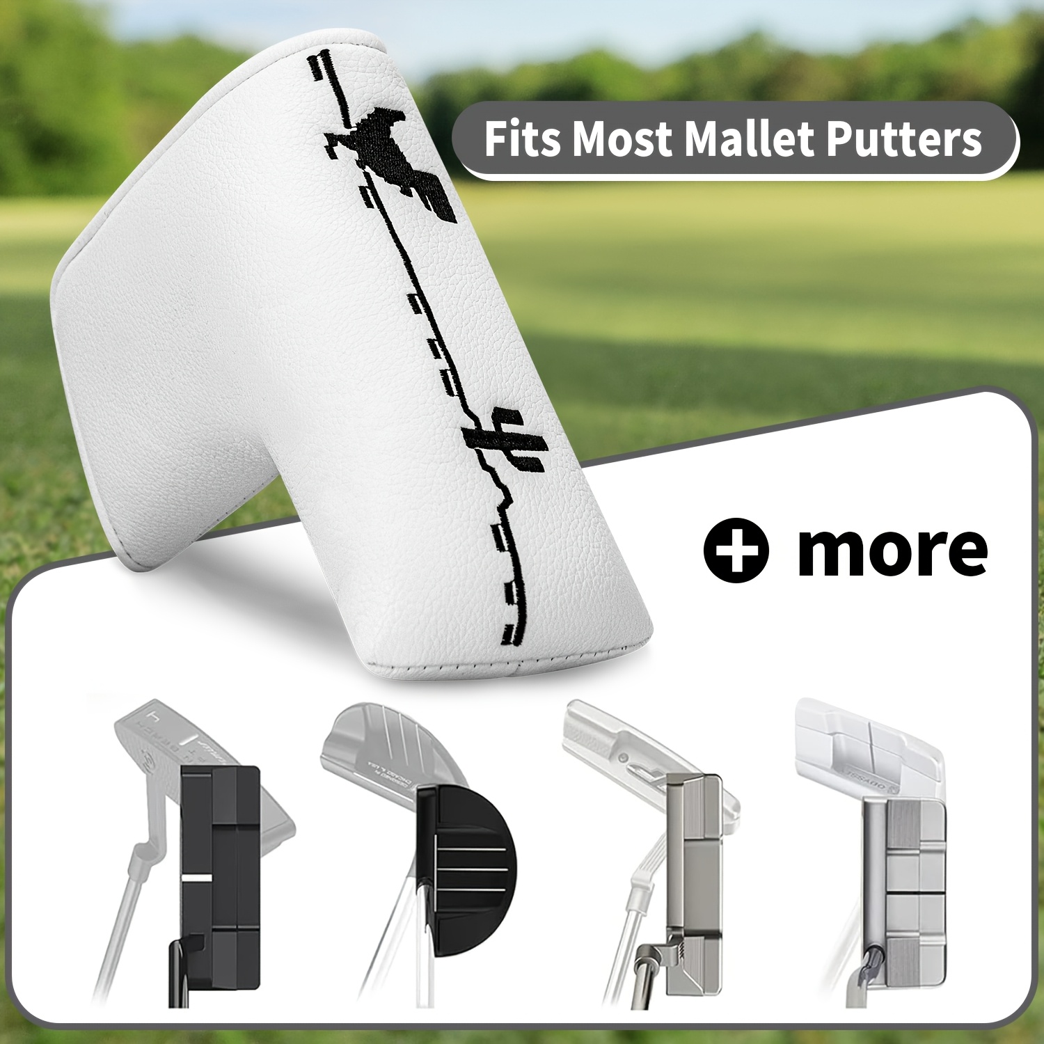 恐竜＆クロスボーンズ ゴルフ パターカバー - ブレードヘッ - Golf Equipment Nearby のレビューと価格