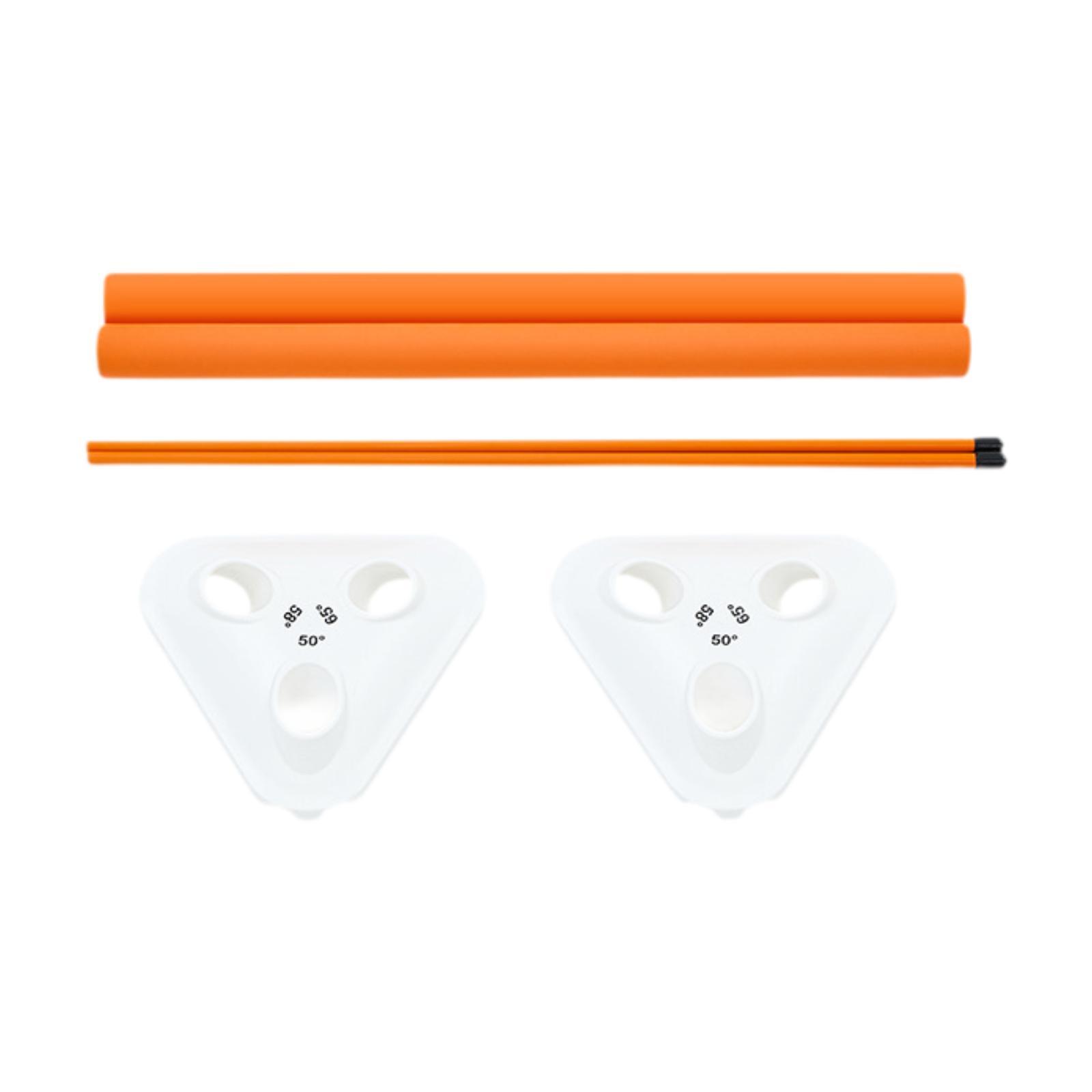 屋内屋外兼用ゴルフスイングトレーナー、アライメントスティック - Alignment Stick Set のレビューと価格