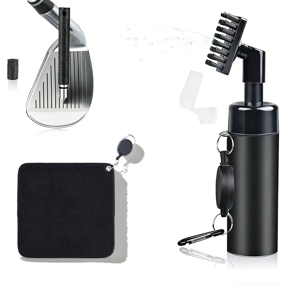 3 in 1ゴルフクラブクリーニングキット、タオル、ウォータ - Golf Equipment To Improve Your Game のレビューと価格