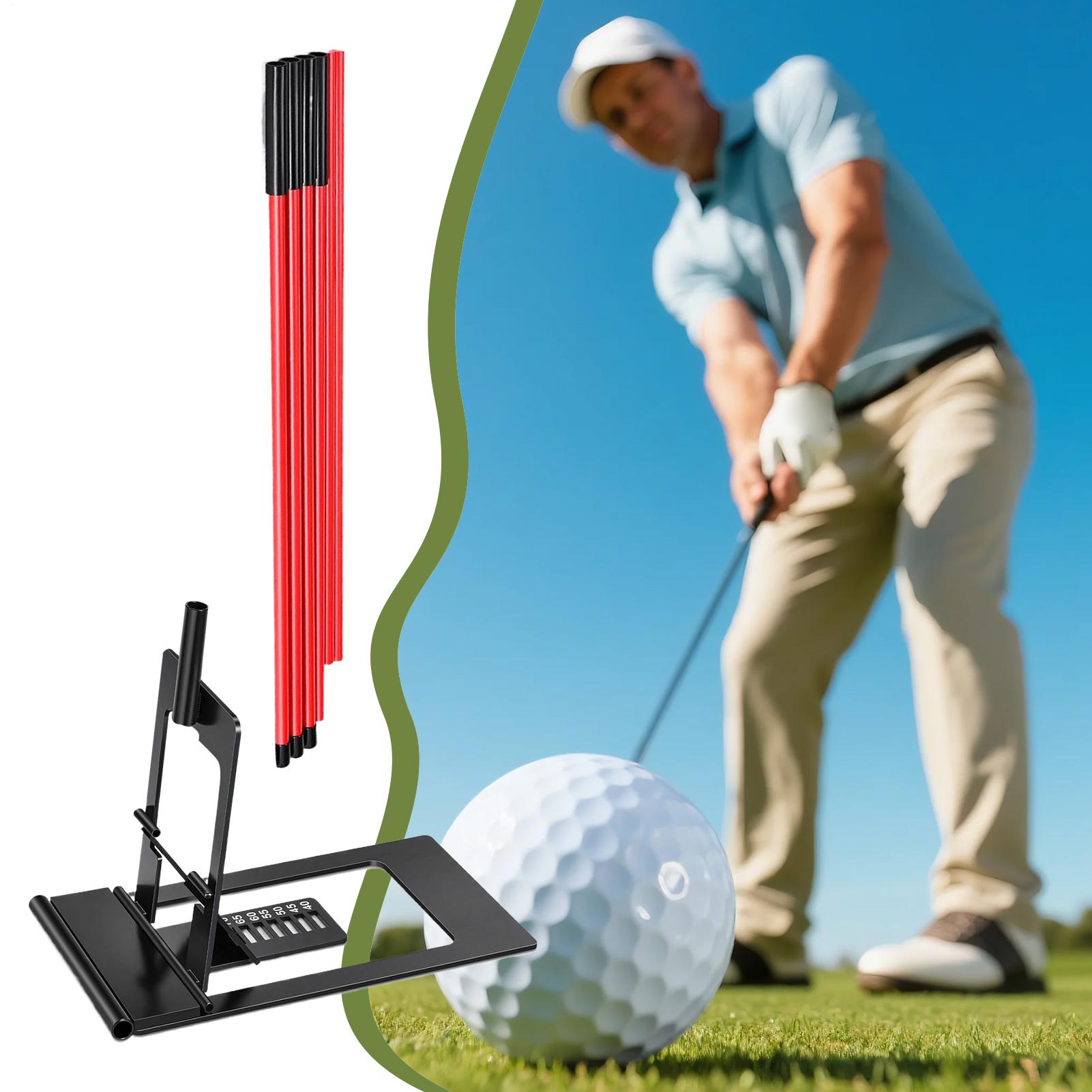 ゴルフパットトレーナー 調整可能な角度調整練習スティック ゴ - Golf Equipment For Beginners のレビューと価格