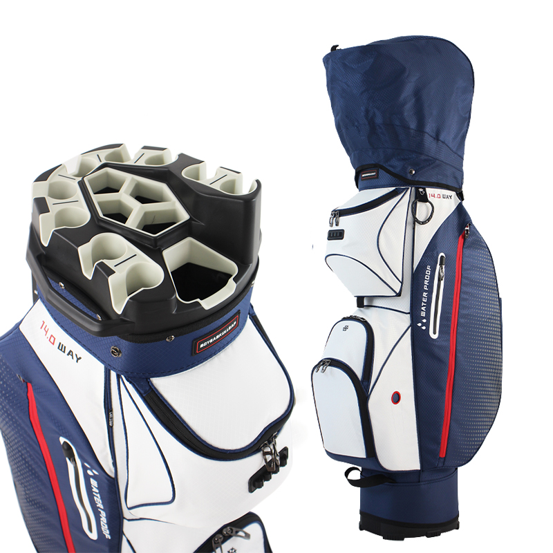 多機能ゴルフカートバッグ、14分割フルレングス仕切りトップ、 - Golf Bag Stand Cart のレビューと価格