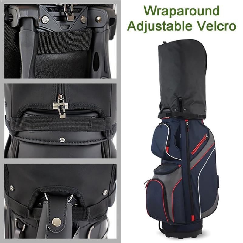 ゴルフバッグレインカバー防塵レインフードクラブプロテクターポ - Golf Bag Stand Cart のレビューと価格