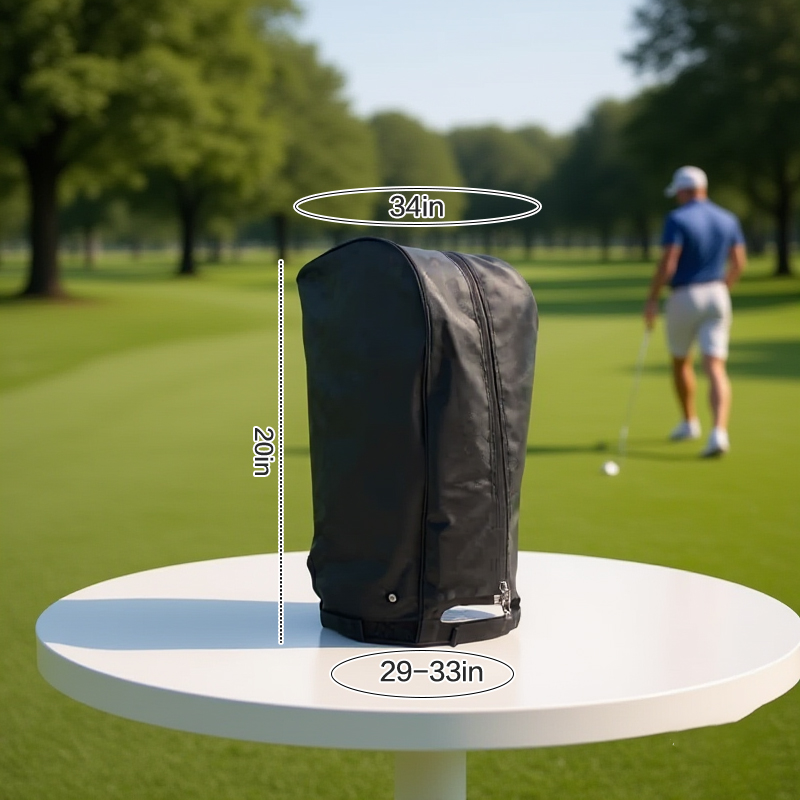 ポータブルゴルフバッグ、ゴルフバッグレインカバー、防塵レイン - Golf Bag Stand Cart のレビューと価格