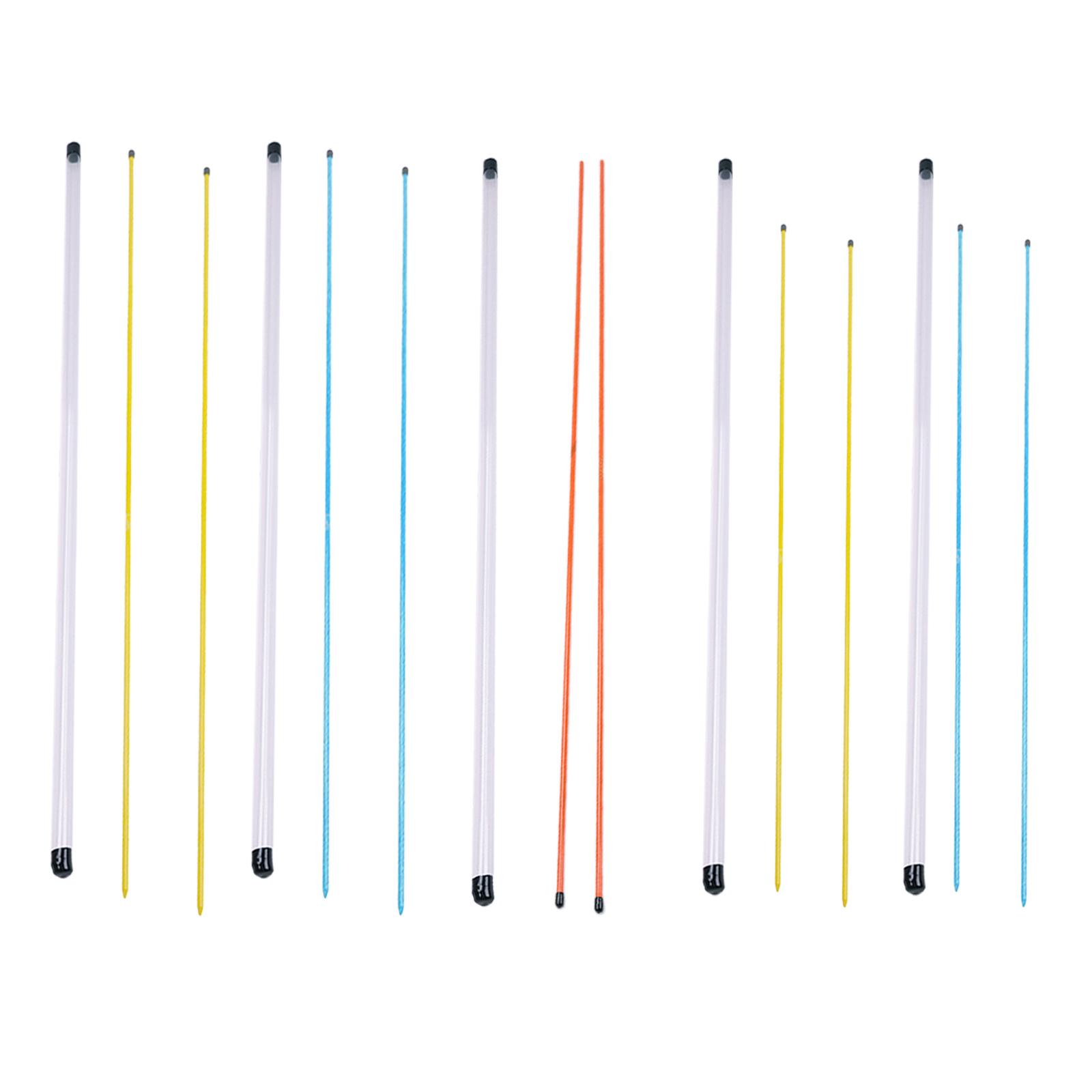 ゴルフ配置スティック姿勢補正器、収納付きスイングトレーナー、 - Alignment Stick Set のレビューと価格