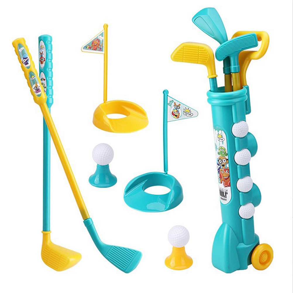 子供のおもちゃゴルフセットポータブルヤードゴルフおもちゃセッ - Golf Equipment Kids のレビューと価格
