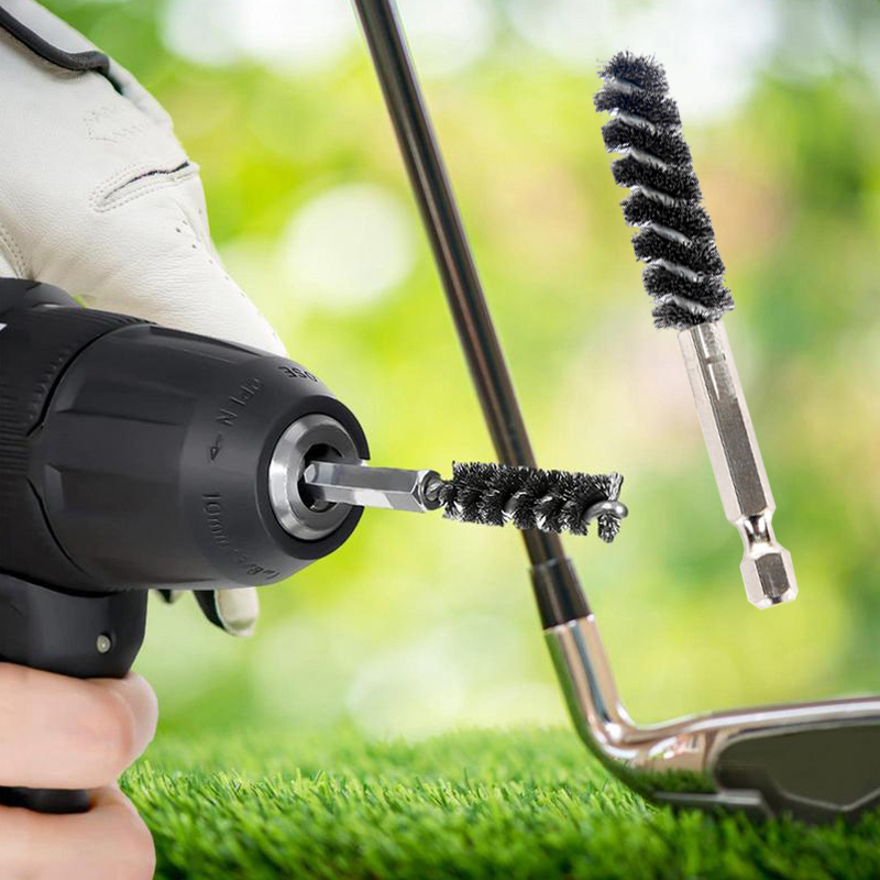 ゴルフクラブヘッドホーゼルブラシ電動ドリルワイヤーブラシ六角 - Golf Equipment To Improve Your Game のレビューと価格